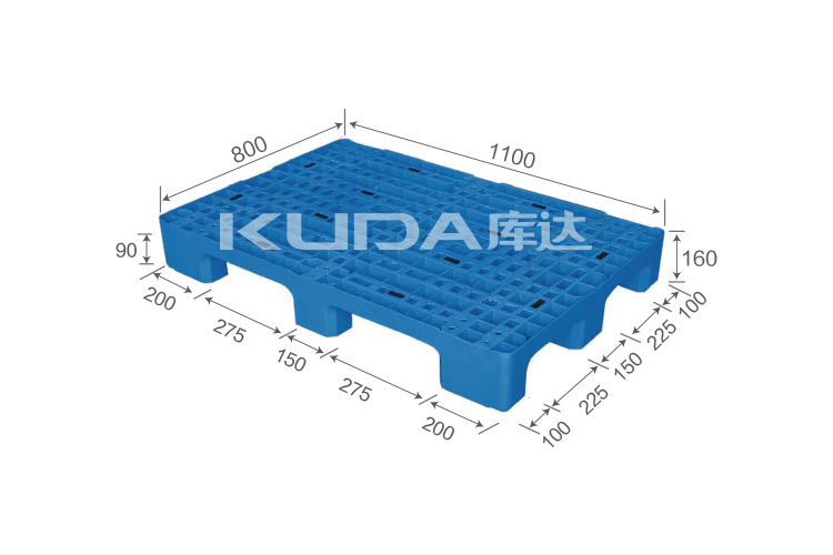 1108A WGJJ PLASTIC PALLET