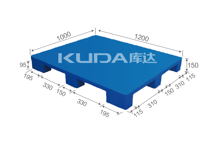 1210B PBJJ PLASTIC PALLET