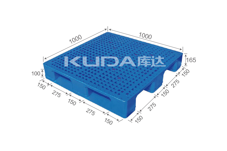 1010B WGCZ PLASTIC PALLET（BUILT-IN STEEL TUBE）