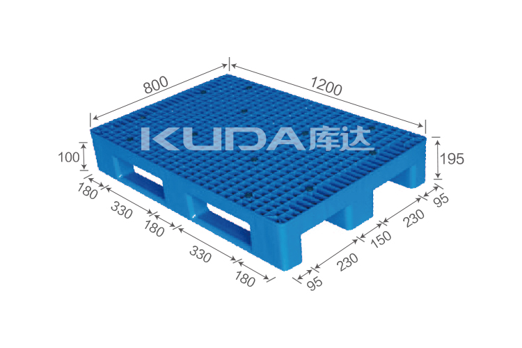 1208B WGCZ PLASTIC PALLET