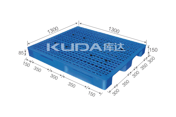 1313A WGCZ PLASTIC PALLET（BUILT-IN STEEL TUBE）