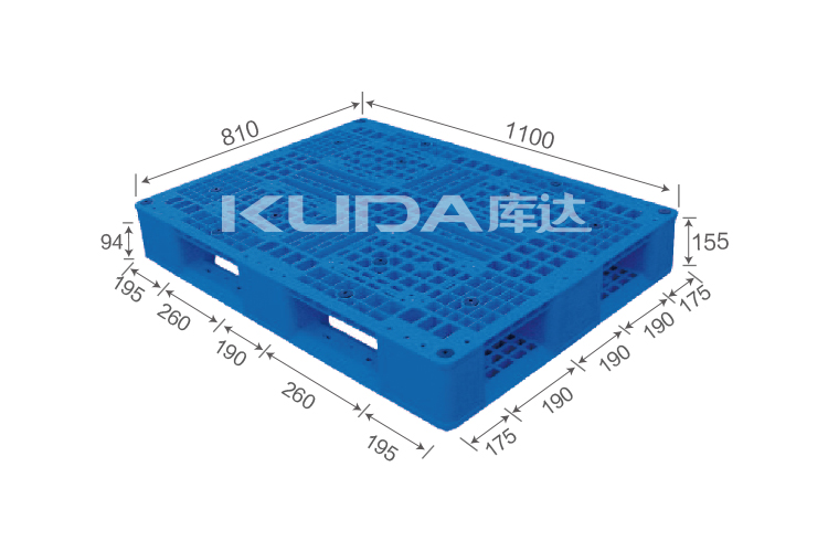 1108A WGTZ PLASTIC PALLET