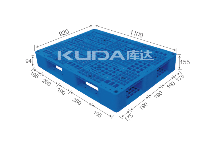 1109A WGTZ PLASTIC PALLET