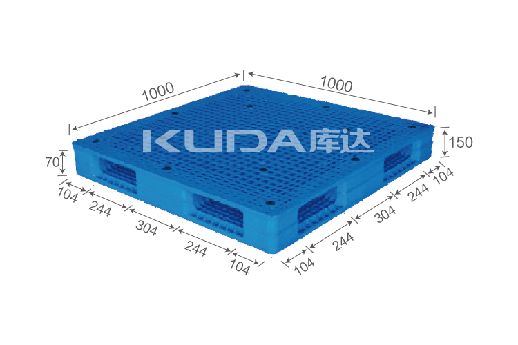 1010B WGSM PLASTIC PALLET