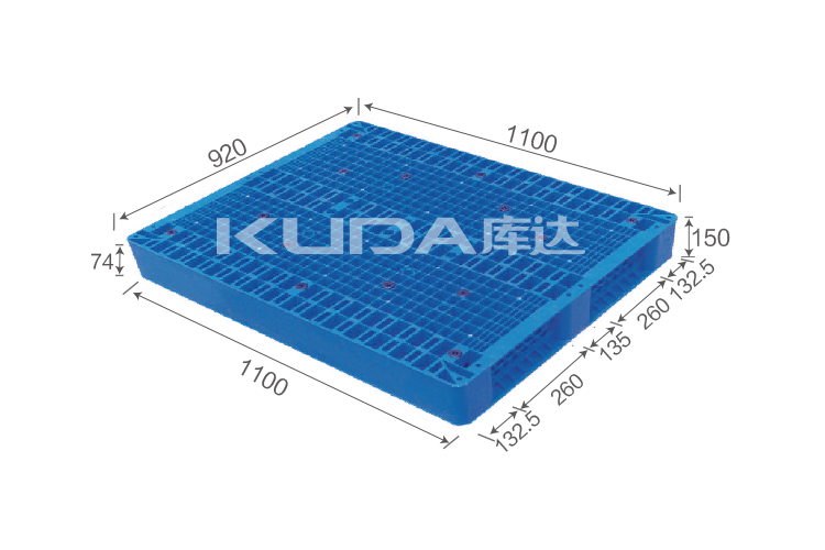 1109B WGSM PLASTIC PALLET