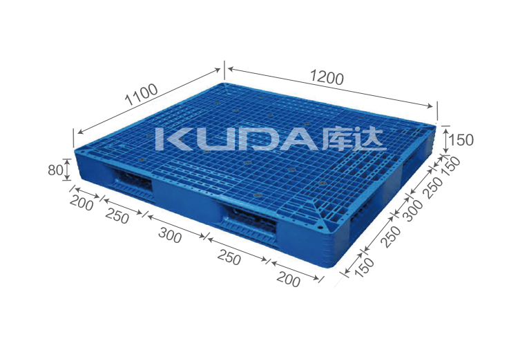 1211B WGSM PLASTIC PALLET