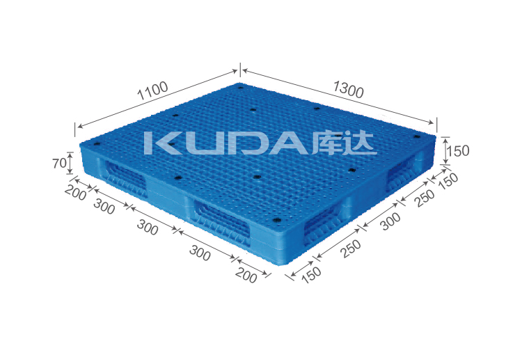 1311F WGSM PLASTIC PALLET