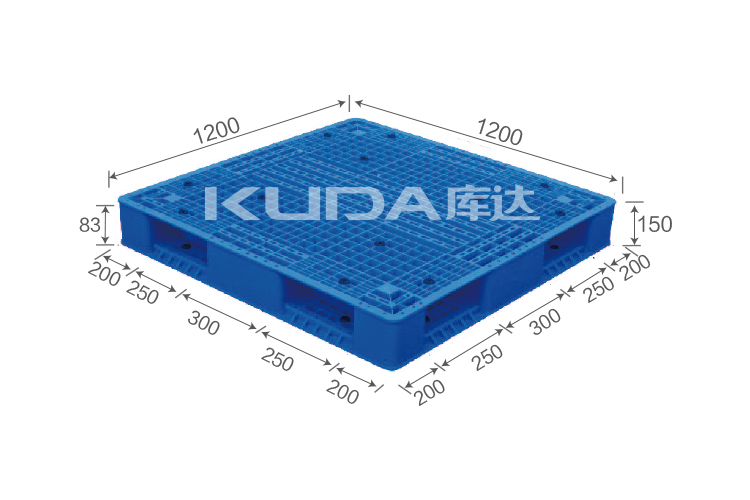 1212B WGSM PLASTIC PALLET