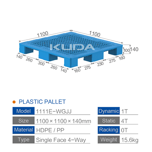 1111E-WGJJ PLASTIC PALLET