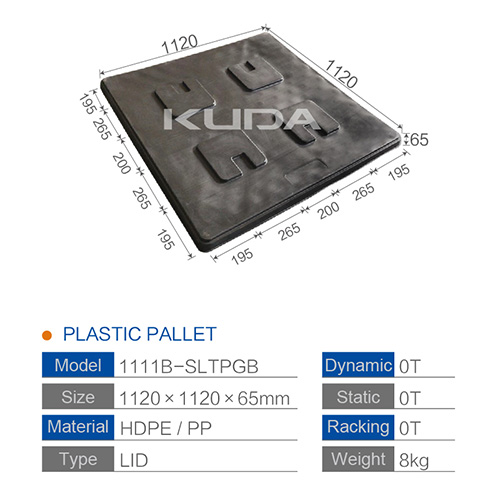 1111B PLASTIC PALLET