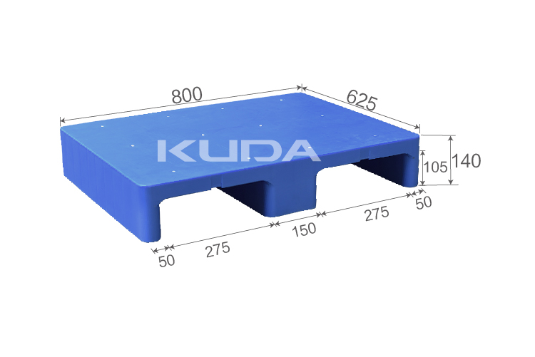 0806B PBCZ PLASTIC PALLET(BUILT-IN STEEL TUBE)