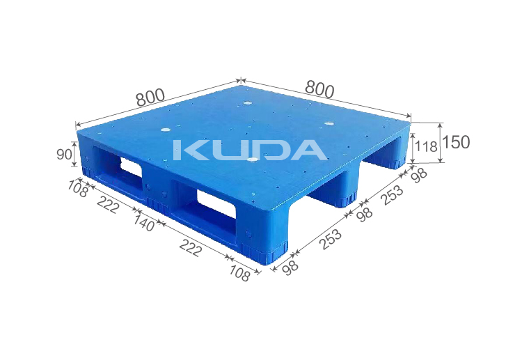 0808A PBCZ PLASTIC PALLET(BUILT-IN STEEL TUBE)