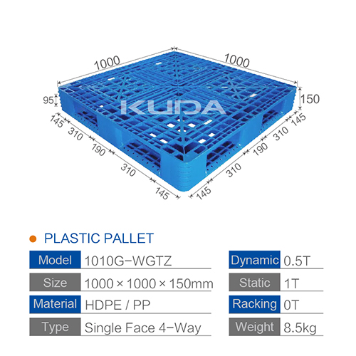 1010G-WGTZ PLASTIC PALLET