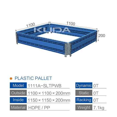 1111A-SLTPWB PLASTIC PALLET COAMING