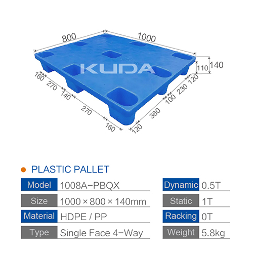 1008A-PBQX PLASTIC PALLET