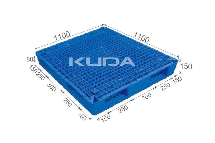 1111N-WGSM PLASTIC PALLET（BUILT-IN STEEL TUBE）