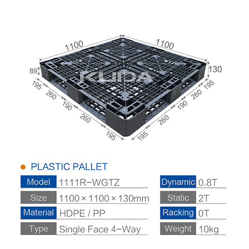 1111R-WGTZ PLASTIC PALLET