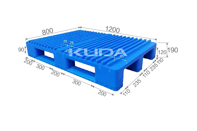 1208A ACCZ PLASTIC PALLET