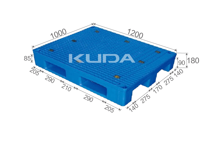 1210F2-WGCZ PLASTIC PALLT(BUILT-IN STEEL TUBE)