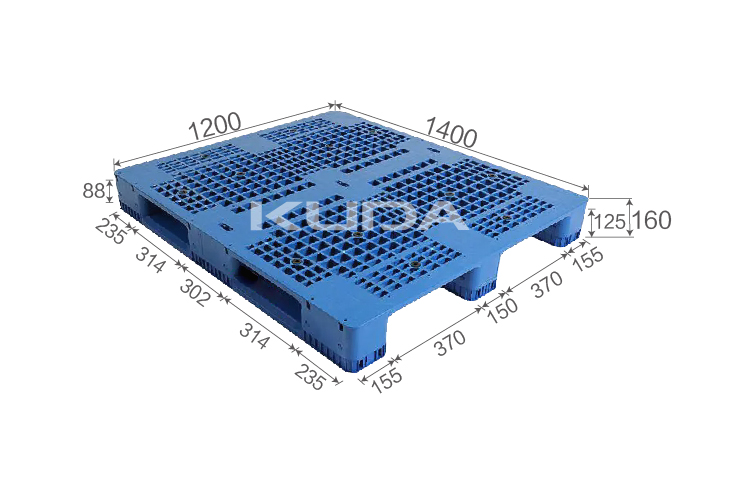 1412L-WGCZ PLASTIC PALLT(BUILT-IN STEEL TUBE)