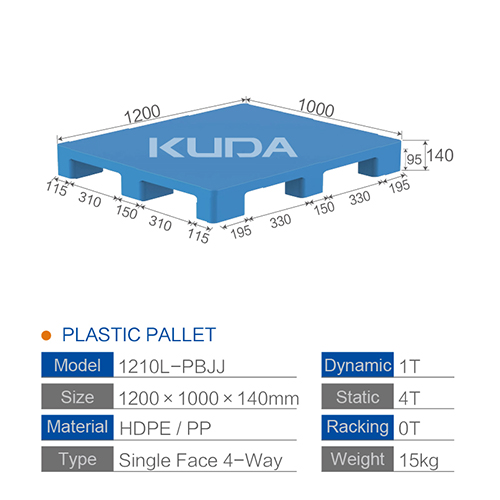 1210L-PBJJ PLASTIC PALLET