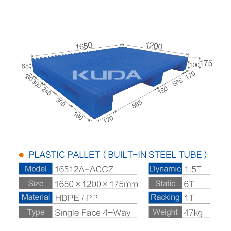 16512A-ACCZ PLASTIC PALLET