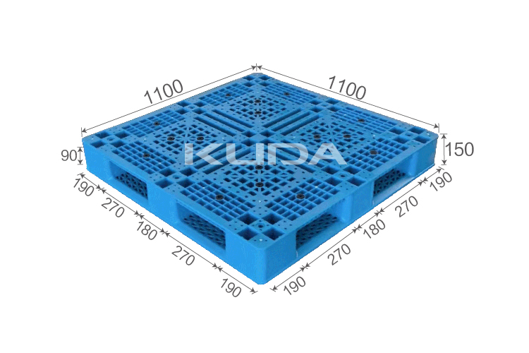 1111S-WGTZ PLASTIC PALLET(BUILT-IN STEEL TUBE)