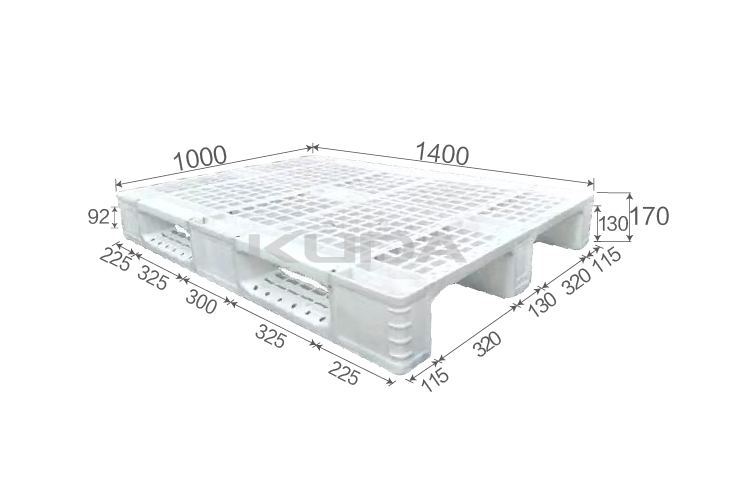 1410B-WGCZ PLASTIC PALLT(BUILT-IN STEEL TUBE)