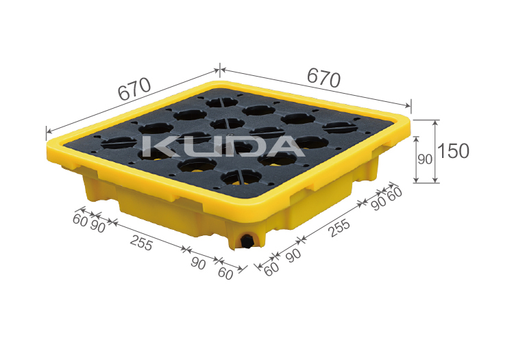 067067A-DTPT SPILL PALLET