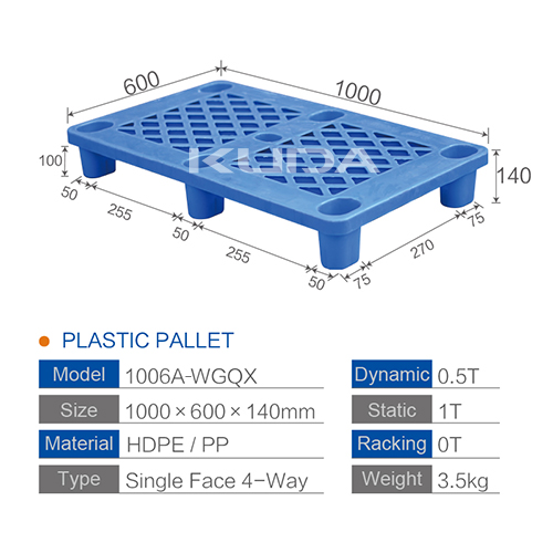 1006A-WGQX PLASTIC PALLET