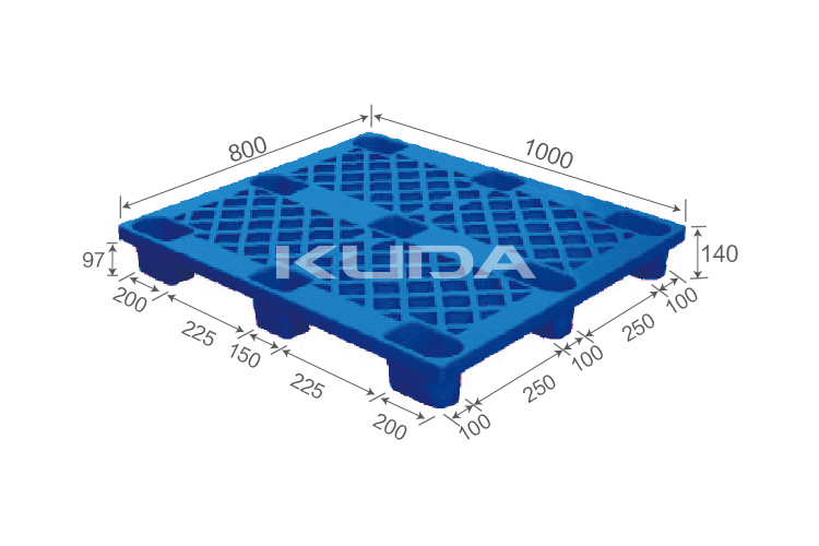 1008A-WGQX PLASTIC PALLET