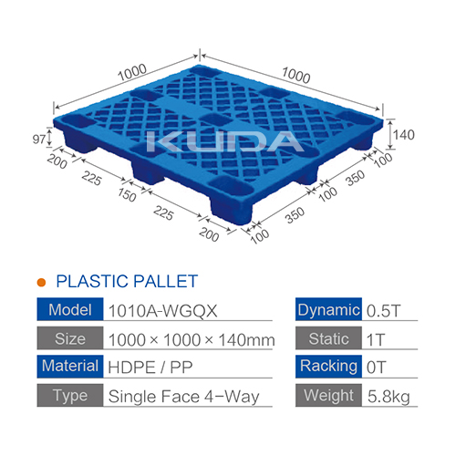 1010A-WGQX PLASTIC PALLET