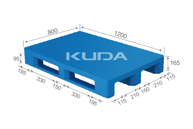 1208B-PBCZ PLASTIC PALLET