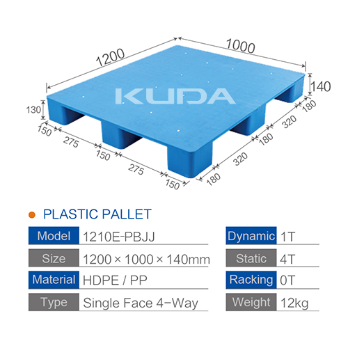 1210E-PBJJ PLASTIC PALLET