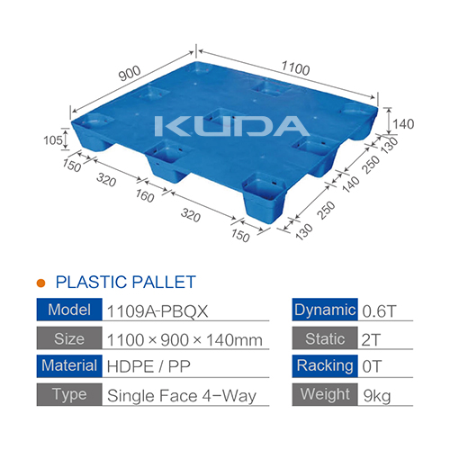 1109A-PBQX PLASTIC PALLET