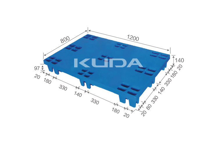 1208A-PBQX PLASTIC PALLET