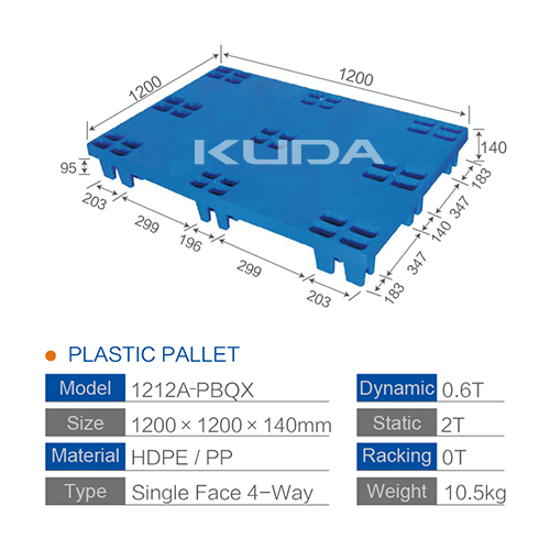 1212A-PBQX PLASTIC PALLET