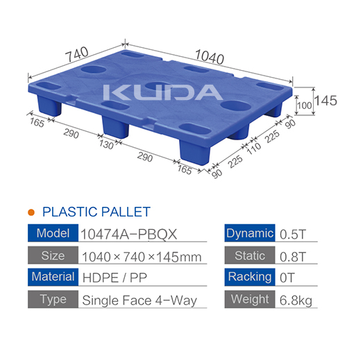 10474A-PBQX PLASTIC PALLET