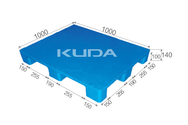 1010A-PBJJ PLASTIC PALLET（BUILT-IN STEEL TUBE）