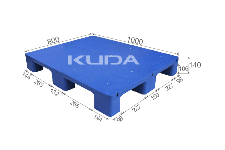 1008A-PBJJ PLASTIC PALLET（BUILT-IN STEEL TUBE）