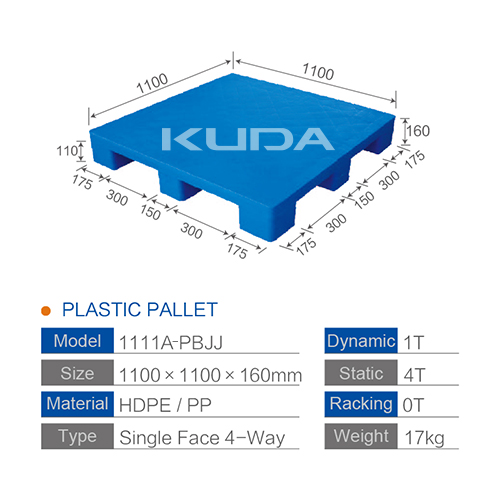 1111A-PBJJ PLASTIC PALLET