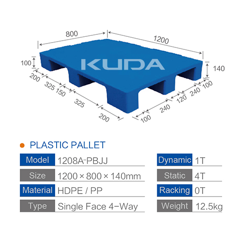 1208A-PBJJ PLASTIC PALLET