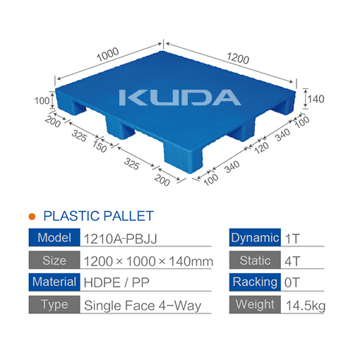 1210A-PBJJ PLASTIC PALLET