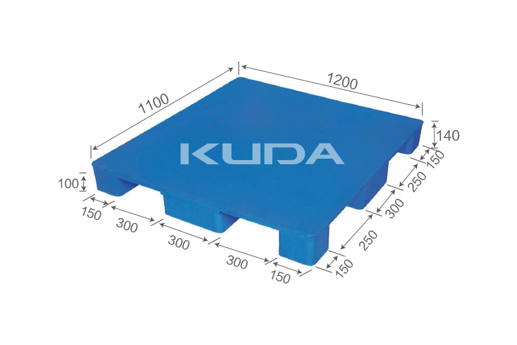 1211A-PBJJ PLASTIC PALLET（BUILT-IN STEEL TUBE）