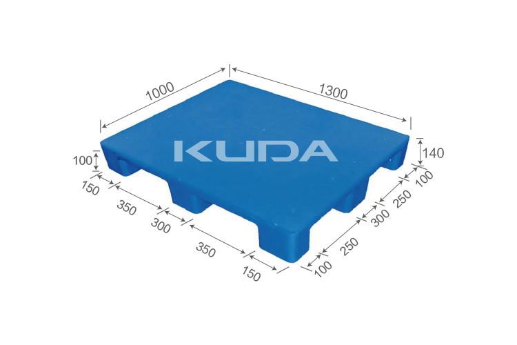 1310A-PBJJ PLASTIC PALLET（BUILT-IN STEEL TUBE）