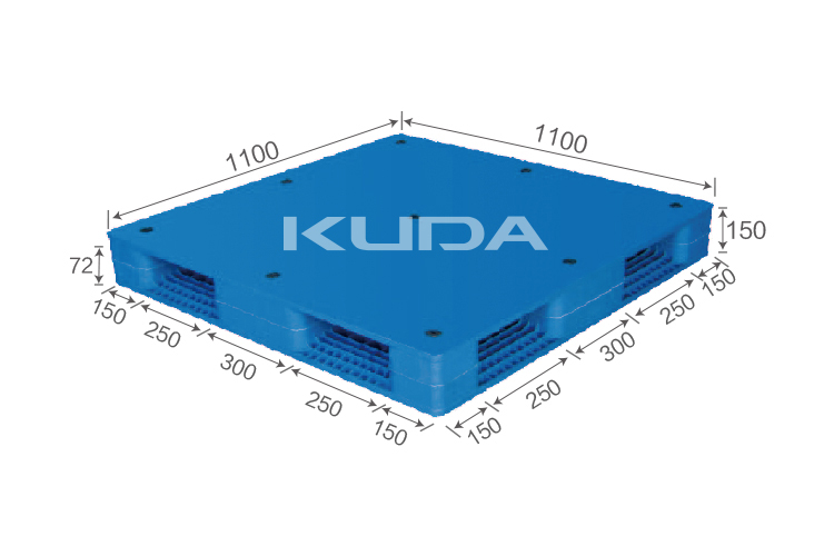 1111B-PBSM PLASTIC PALLET