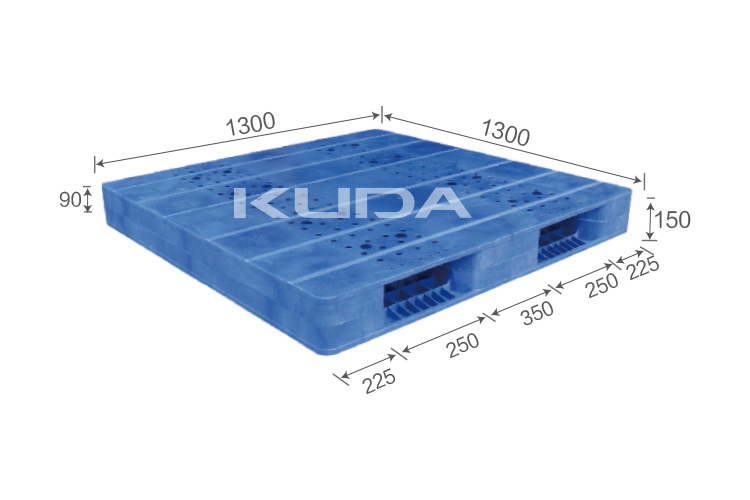 1313A-PBSM PLASTIC PALLET（BUILT-IN STEEL TUBE）