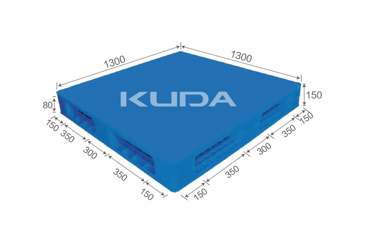 1313B-PBSM PLASTIC PALLET（BUILT-IN STEEL TUBE）