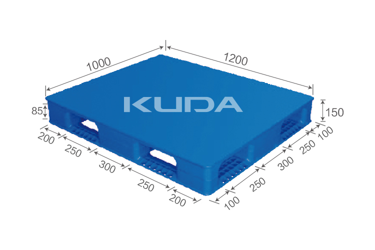 1210A-PBTZ PLASTIC PALLET（BUILT-IN STEEL TUBE）