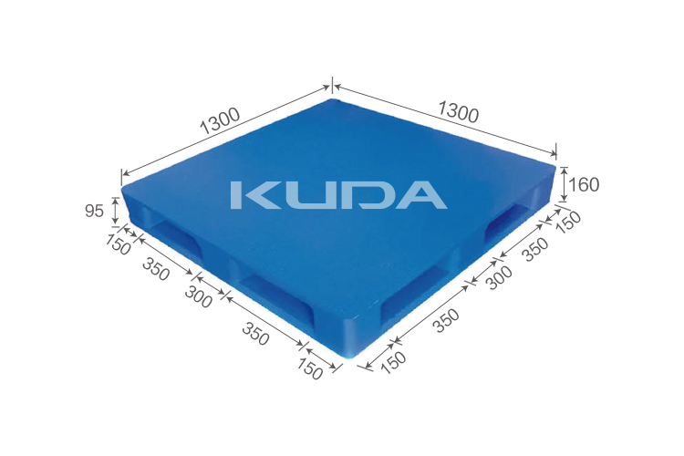 1313A-PBTZ PLASTIC PALLET（BUILT-IN STEEL TUBE）